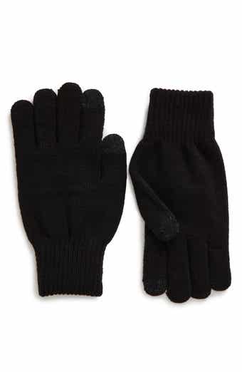 AllSaints Rib Mix Gloves Nordstromrack