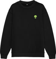 Dalix Alien Heavyweight Relaxed Mens Sweatshirt