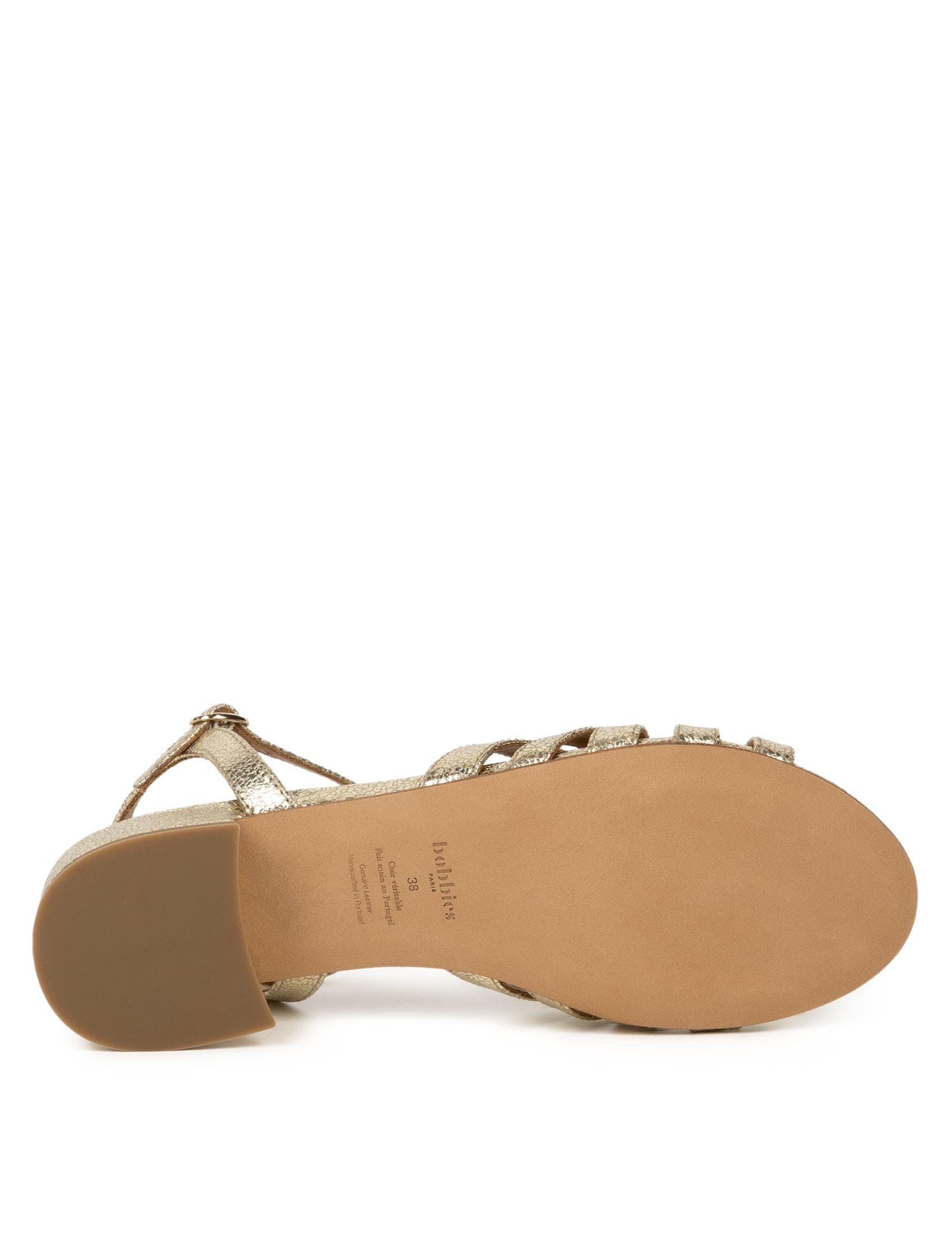 Capri Heeled Sandals, Alternate, color, Champagne Gold
