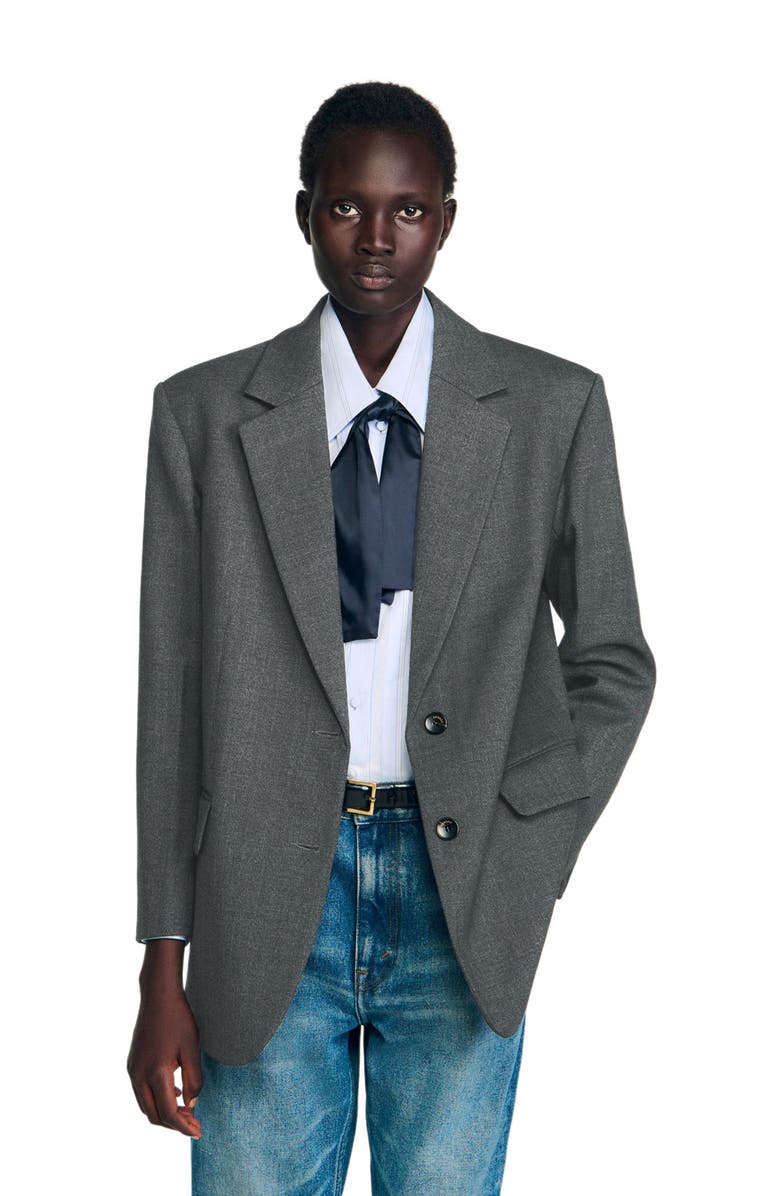 SANDRO Suit jacket, Main, color,