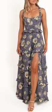 Petal & Pup Lillee Floral Tiered Maxi Dress