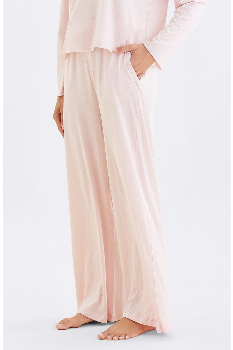 Jada Organic Cotton Pajama Pants, Alternate, color, PINK