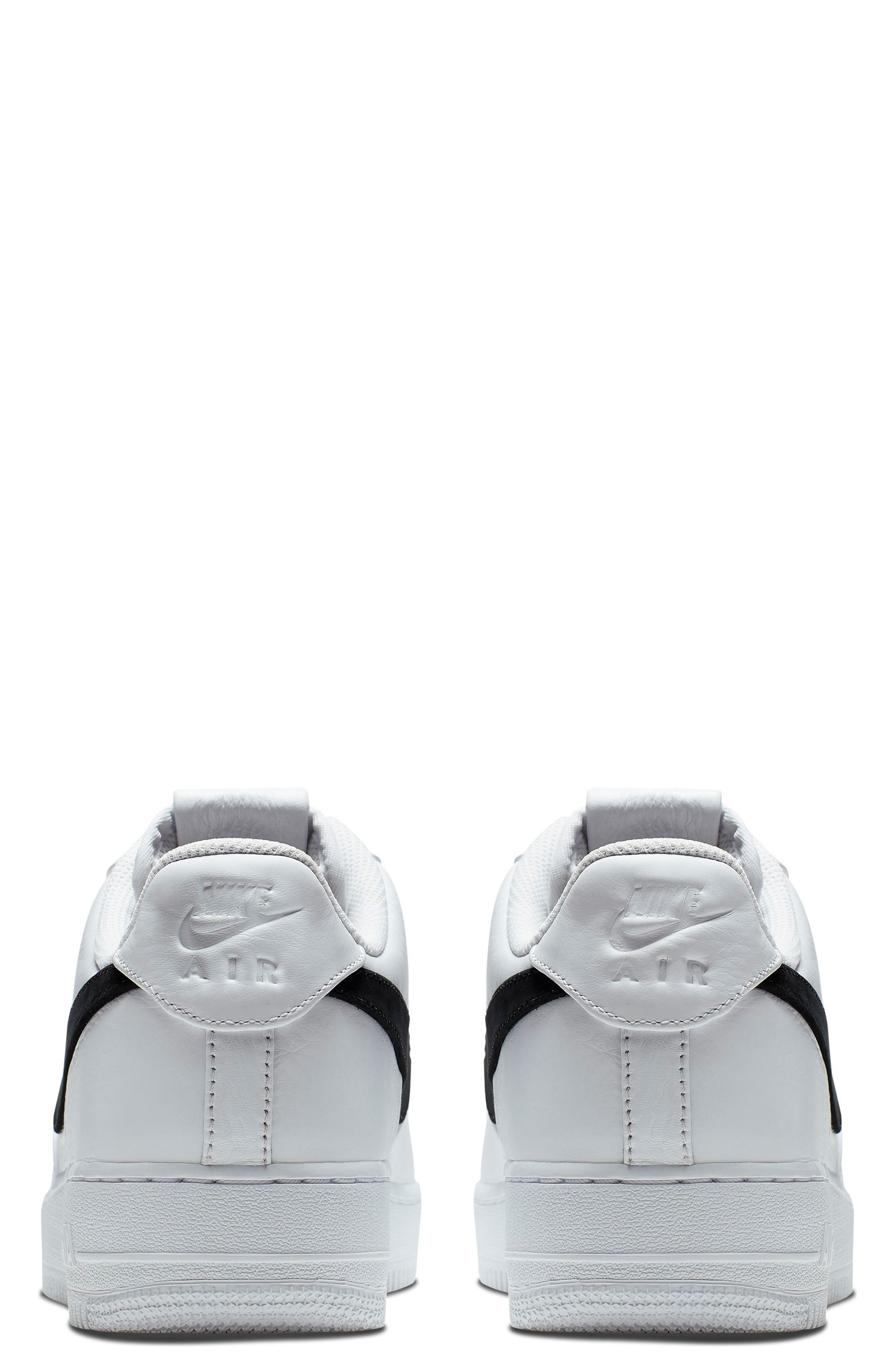 Air Force 1 '07 Premium 2 Sneaker, Alternate, color, WHITE/ BLACK