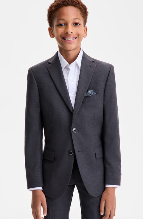 Kids' Houndstooth Sport Coat (Big Kid)