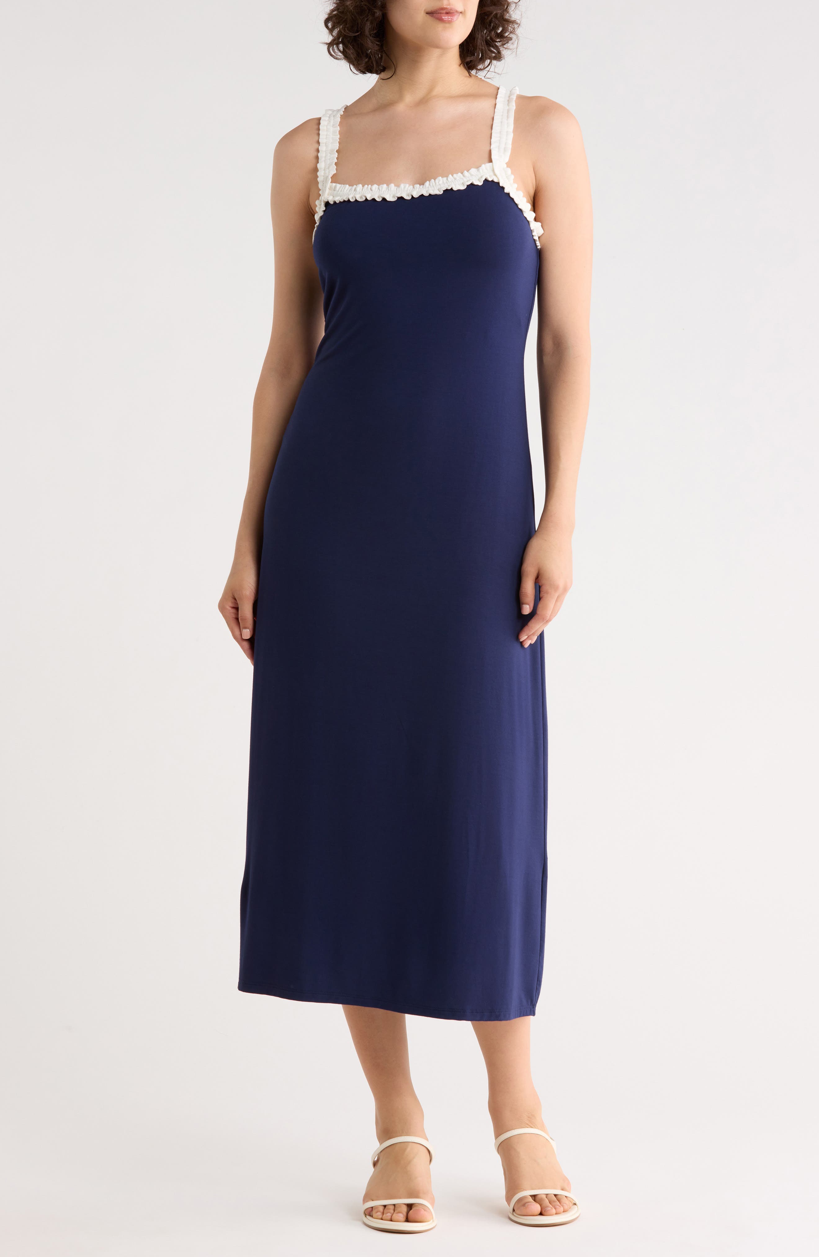 NAVY/ IVORY