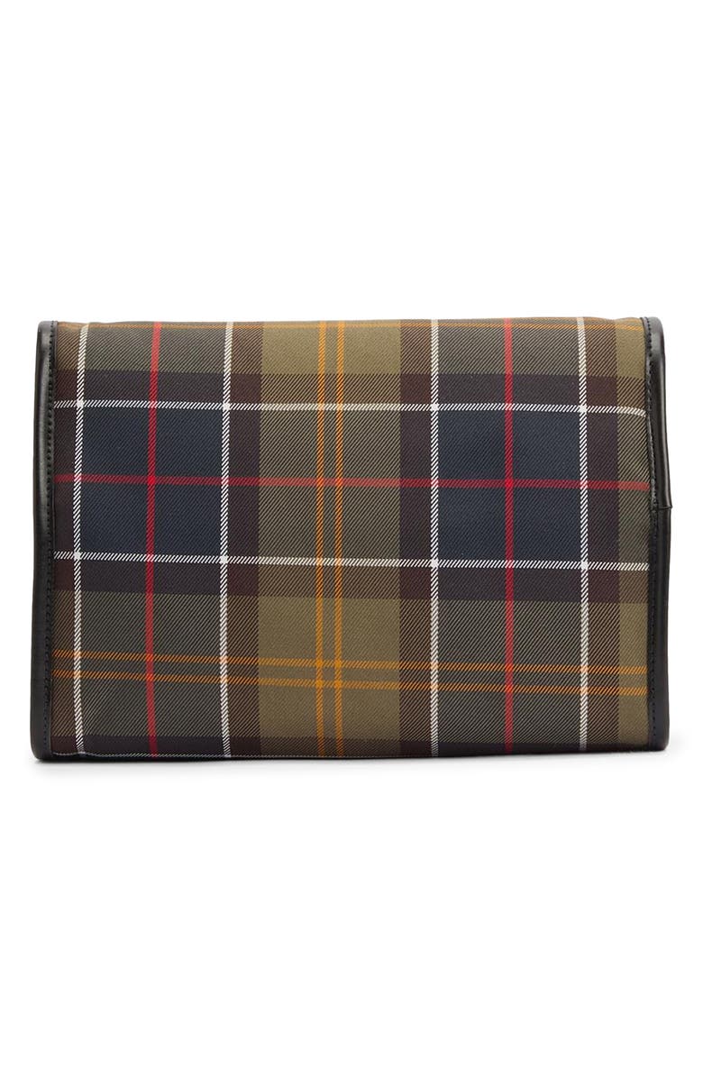 Barbour Tartan Hanging Wash Bag, Alternate, color, Classic/ Beacon