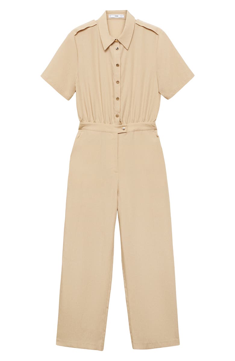 MANGO Straight Leg Jumpsuit, Main, color, 