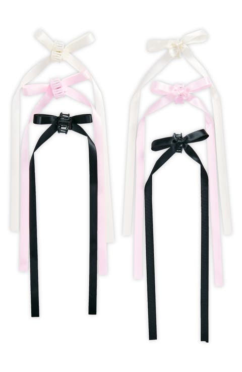 Kids' Assorted 6-Pack Bow Clips
