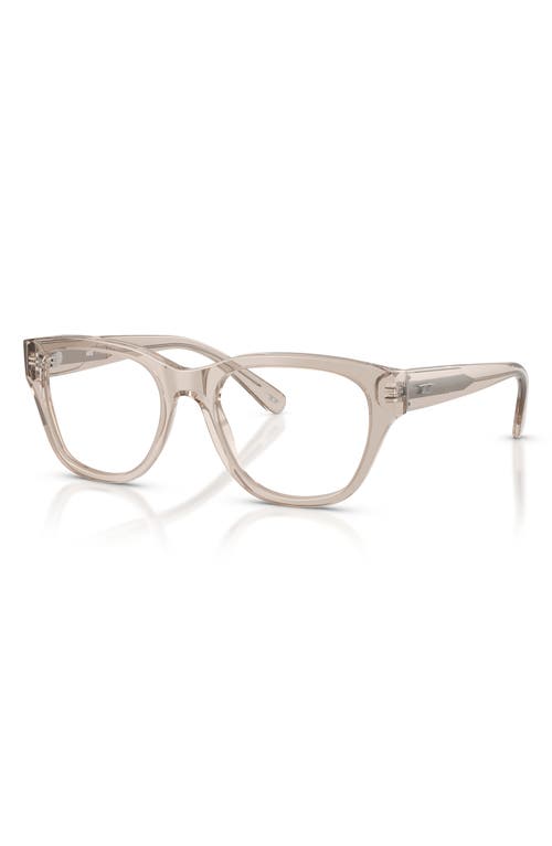 Diesel ® 53mm Square Optical Glasses In Neutral