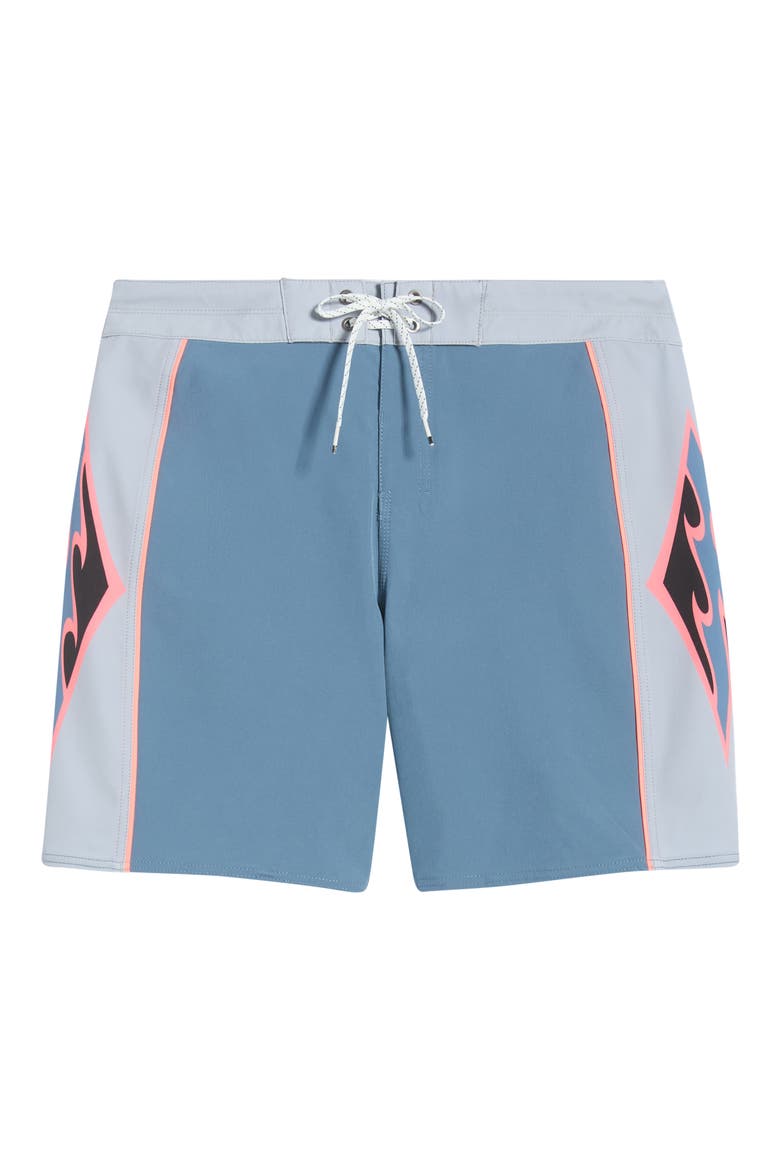 New Wave Pro Board Shorts, Alternate, color, CHINA BLUE