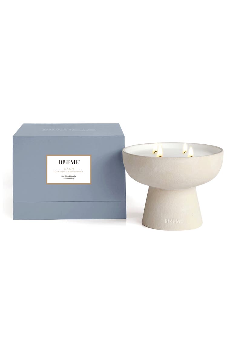 Calm Large Ceramic Candle, Main, color, NO COLOR