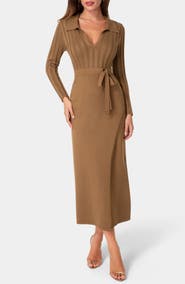 bebe Sweater Maxi Dress