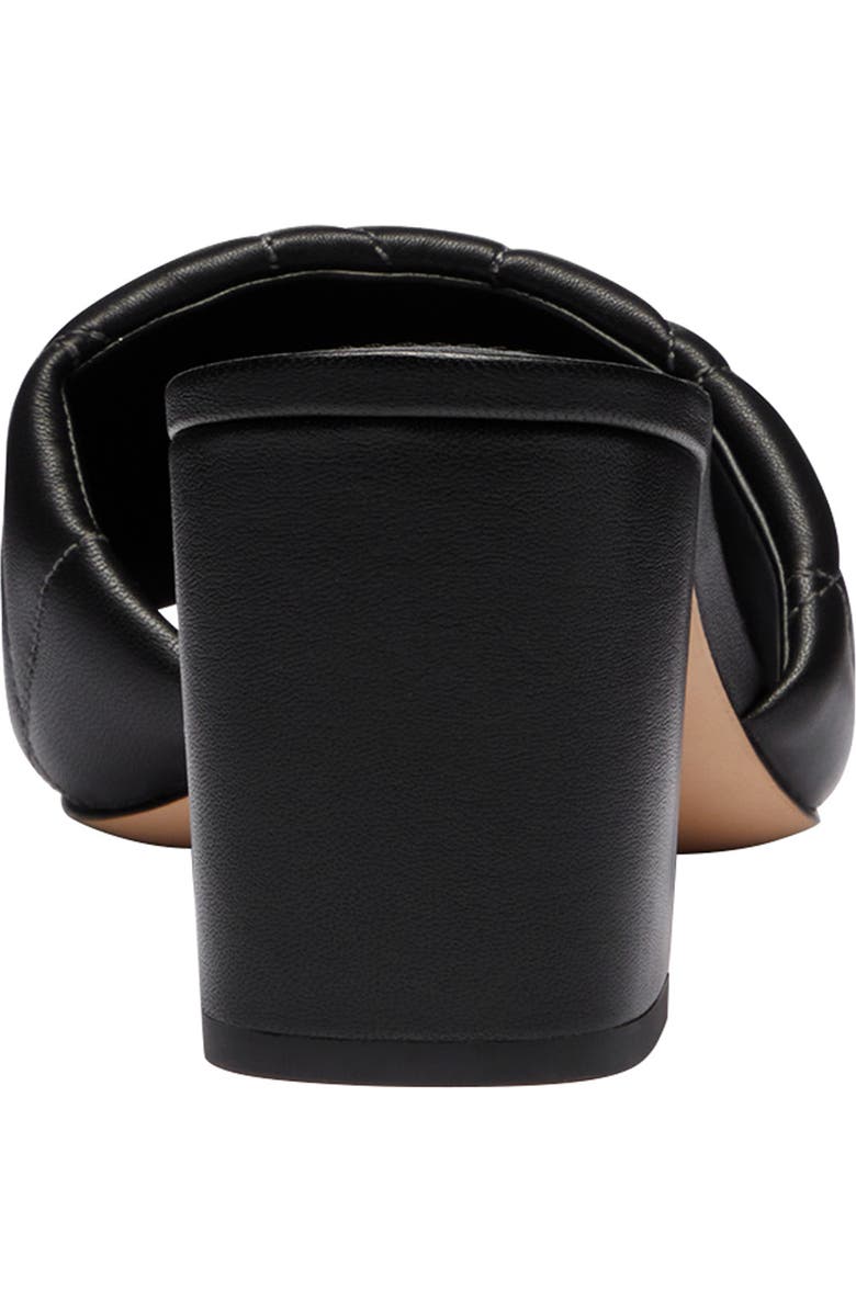 COACH Quilted Leather Block Heel Sandal, Alternate, color,