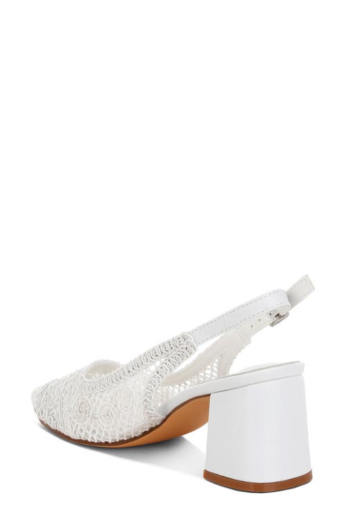 Shop London Rag Tolina Slingback Pump In White