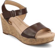 Journee Collection Ranae Platform Wedge Cork Sandal
