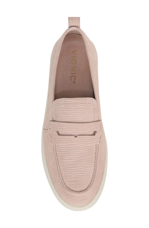 Vionic Uptown Hybrid Penny Loafer In Pink