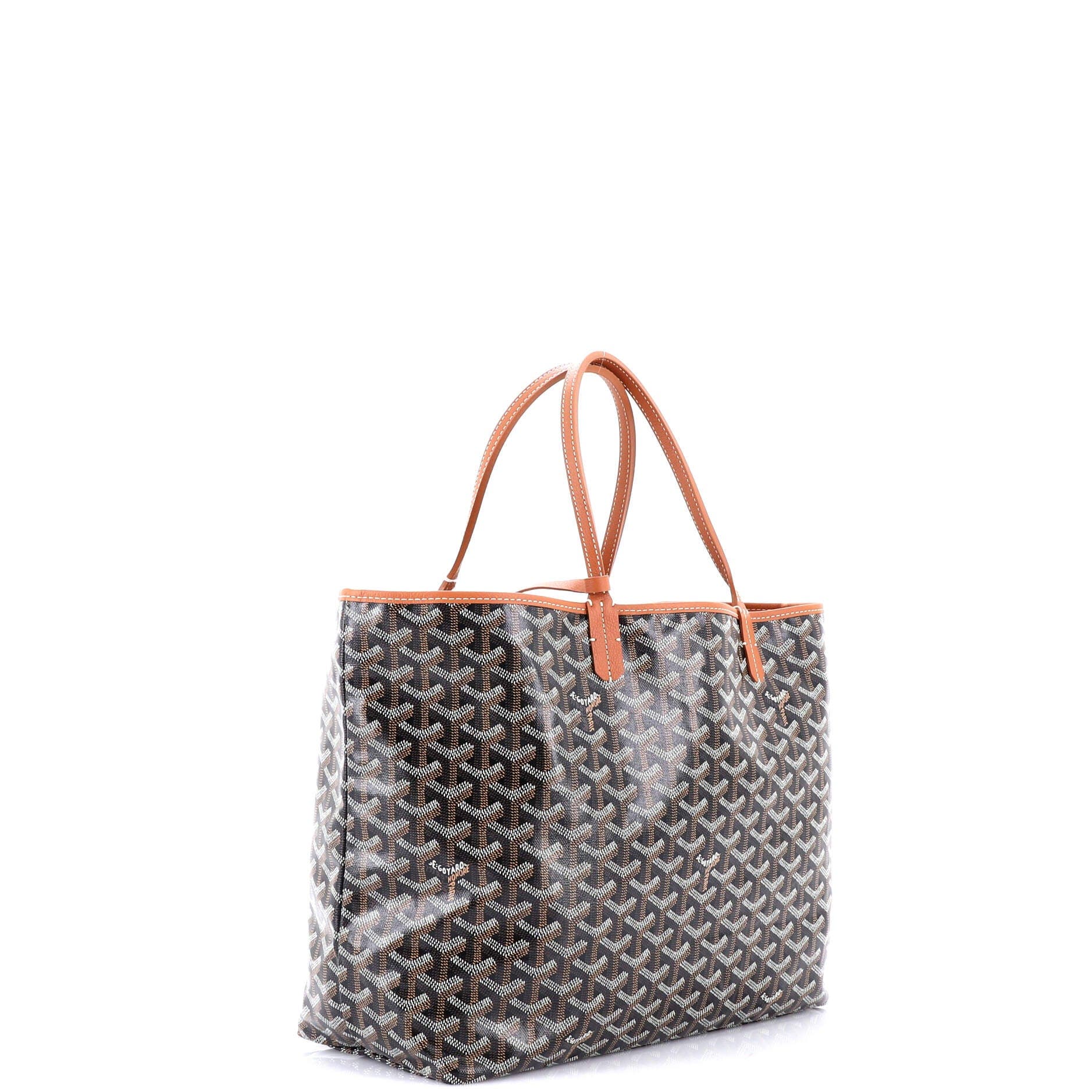 Pre-Owned Goyard Saint Louis Tote Coated Canvas PM, Alternate, color, 
