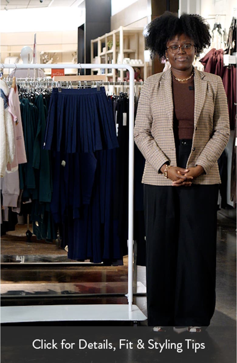 Kids' Pleated Logo Sport Pleated Skirt, sales video thumbnail