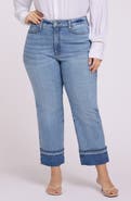 NYDJ Bailey High Waist Release Hem Cuff Ankle Jeans