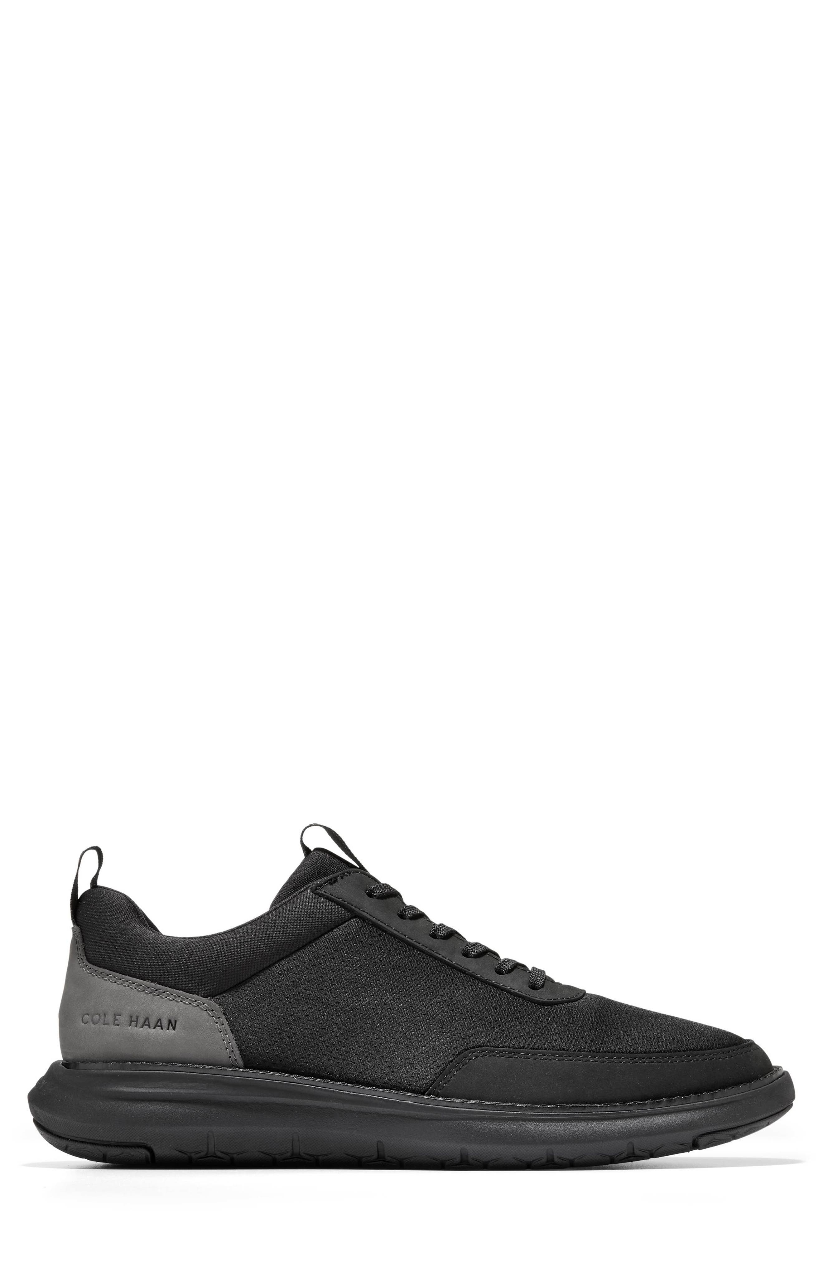 Cole Haan Grand Remix Derby Sneaker, Alternate, color, Black