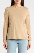 Eileen Fisher Organic Cotton Long Sleeve T-Shirt