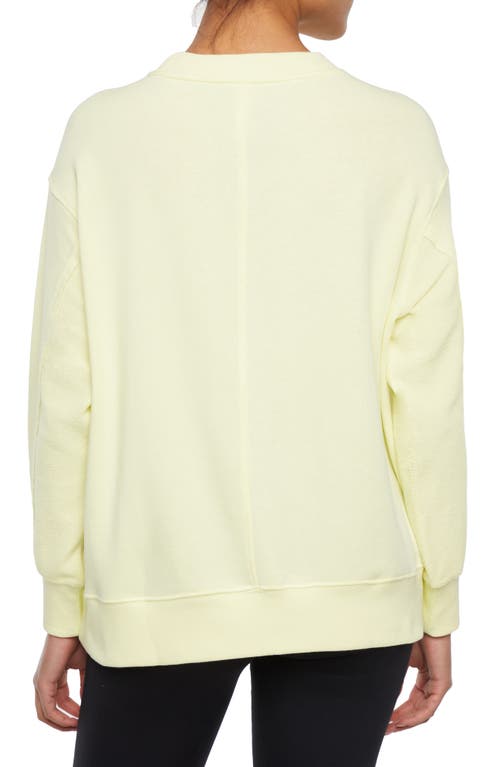 Balance Collection Natalie Sweatshirt In Yellow