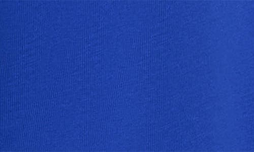 Tiny Tribe Kids' Colorblock Cotton Shorts In Blue