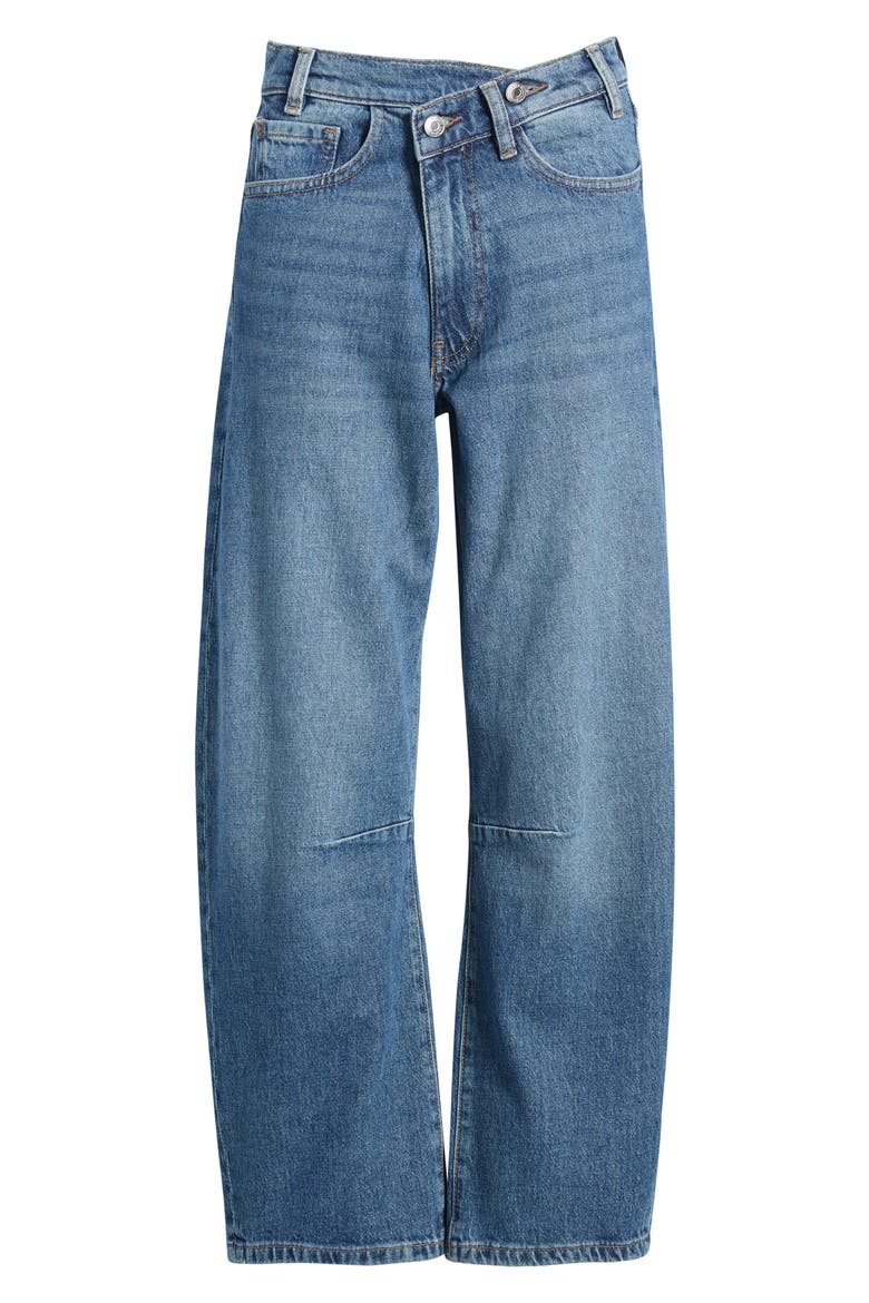 BNA Soft Curve Barrel Jeans, Main, color, BOMBSHELL