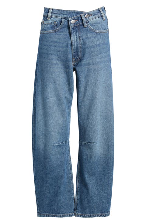 BNA Soft Curve Barrel Jeans
