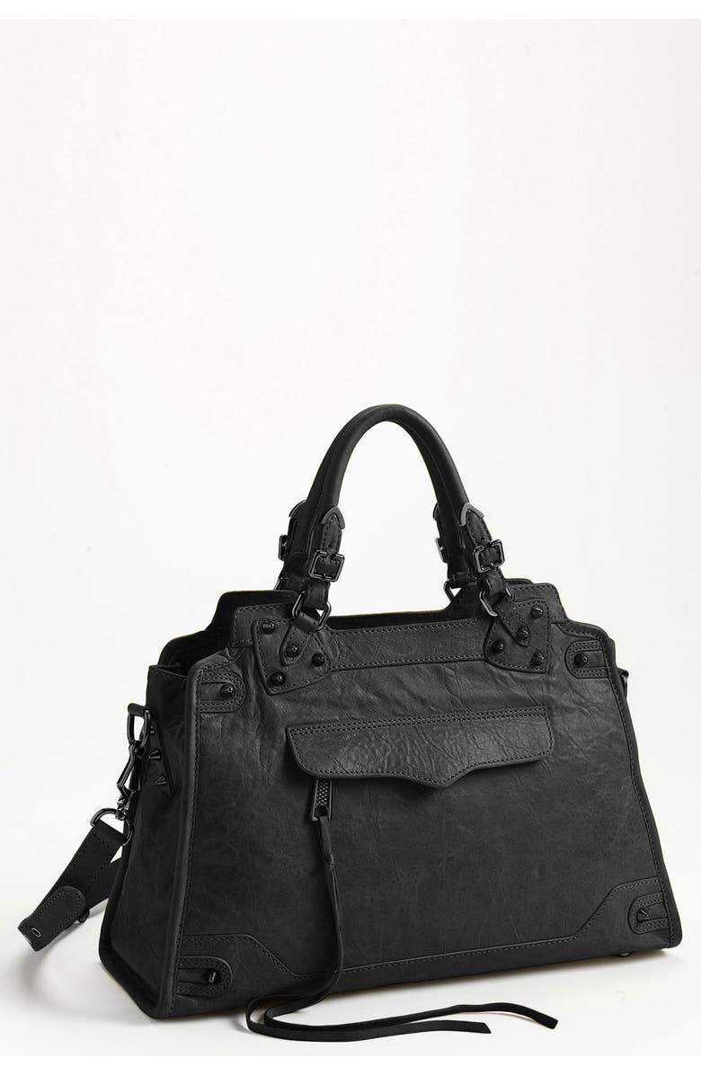 Rebecca Minkoff 'Desire' Studded Satchel, Main, color,