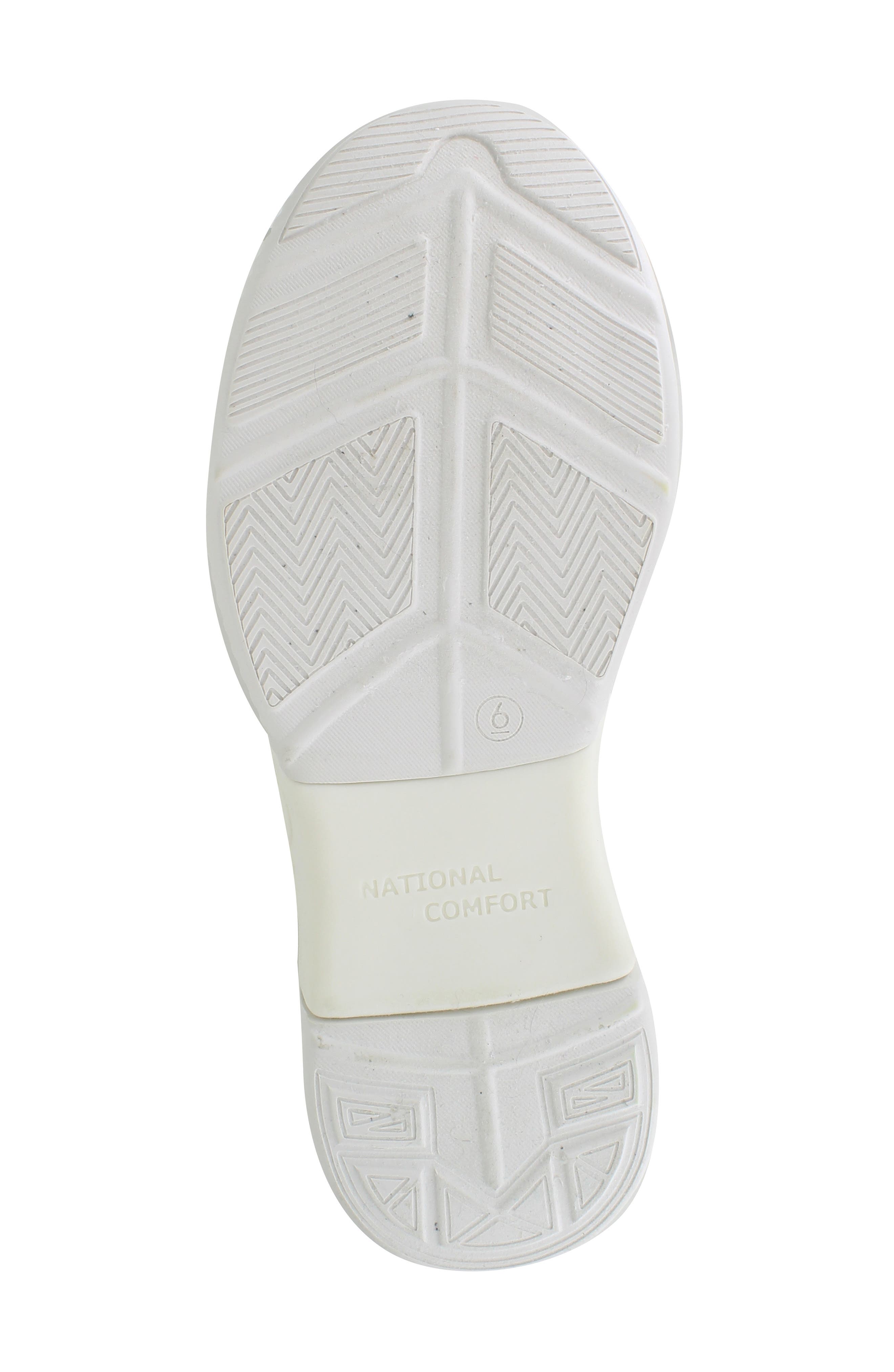 Kaycey Decorative Water Resistant Sneaker, Alternate, color, WHITE