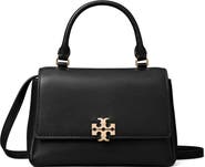 Tory Burch Charlie Leather Top Handle Bag