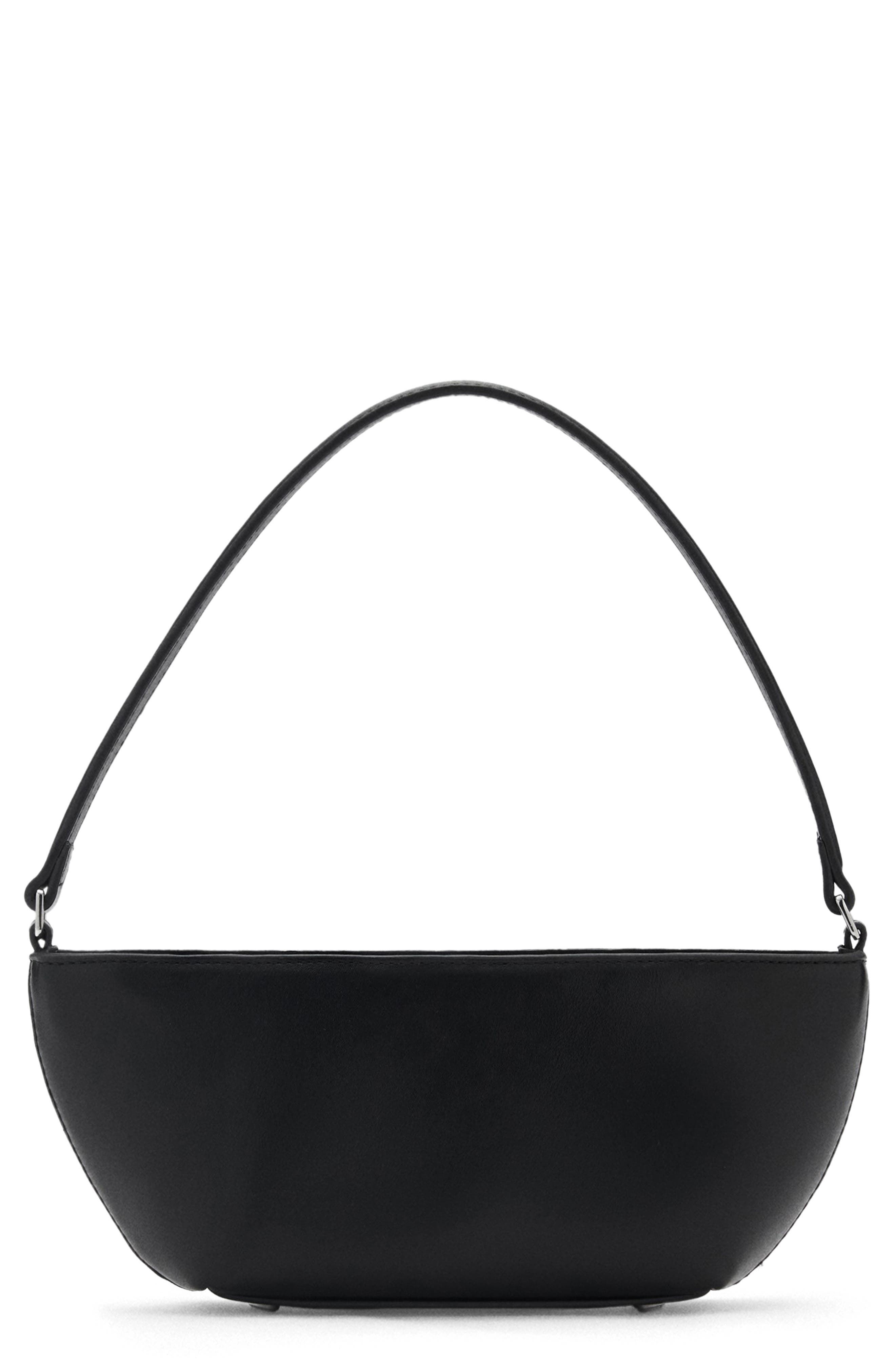 MANGO Oval Shoulder Bag, Main, color, 