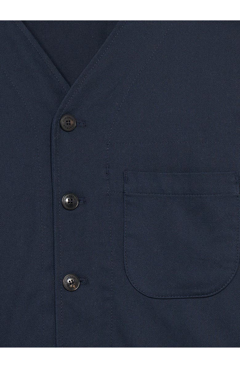 Fortela Vintage Baseball Inspired Overshirt, Alternate, color, Blue