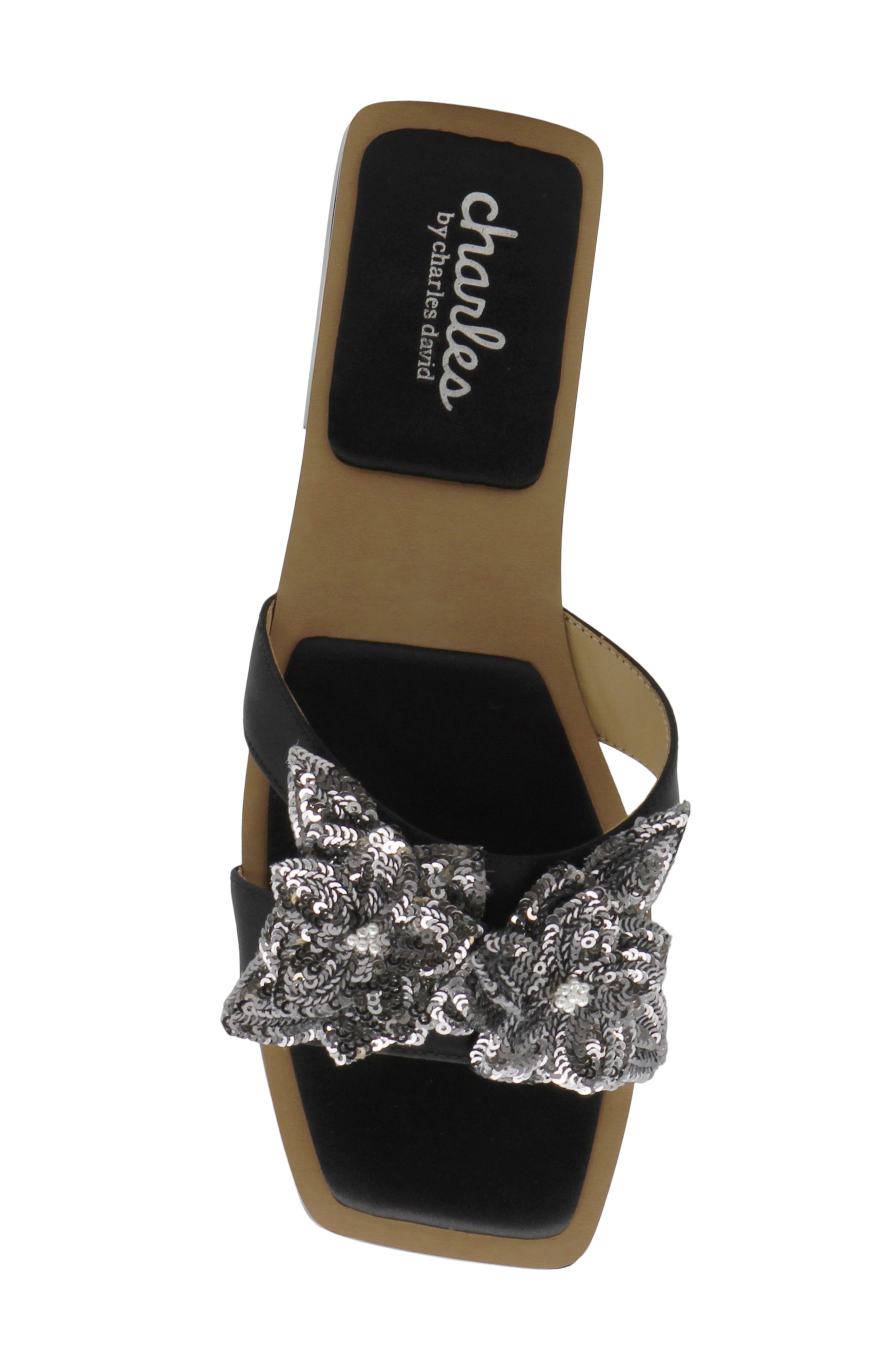 Charles by Charles David Ordly Slide Sandal, Alternate, color, Blackpewter