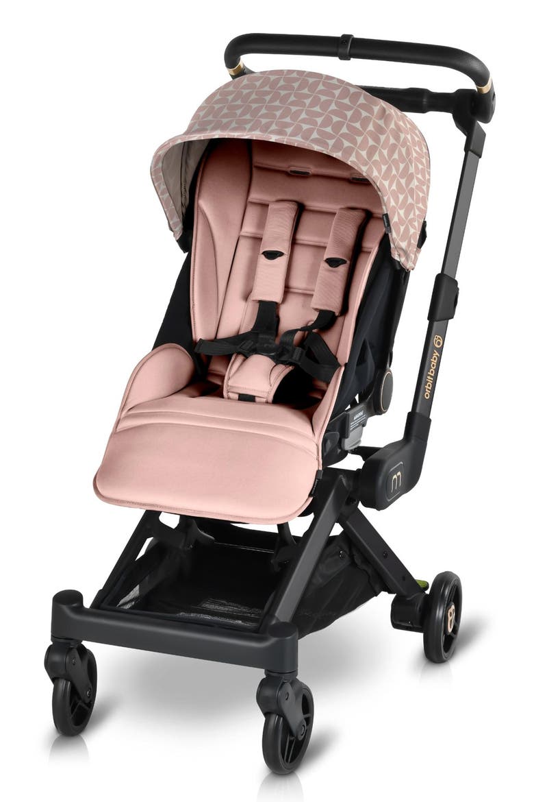 M+ Stroller, Alternate, color, BLUSH/ BLACK