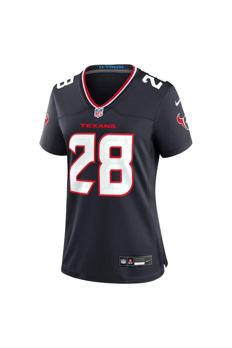 Women's Nike Joe Mixon Navy Houston Texans Game Jersey, Alternate, color, Navy