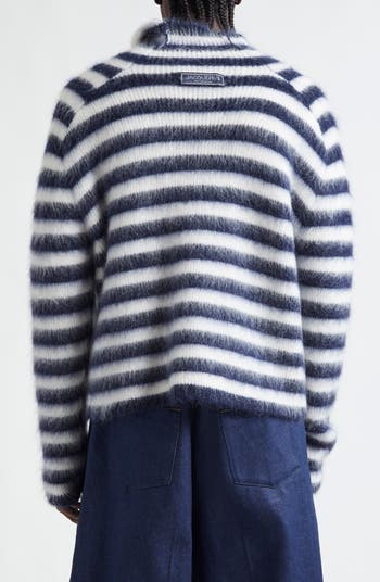 Jacquemus Le Pull Marina Stripe Mohair & Merino Wool Blend