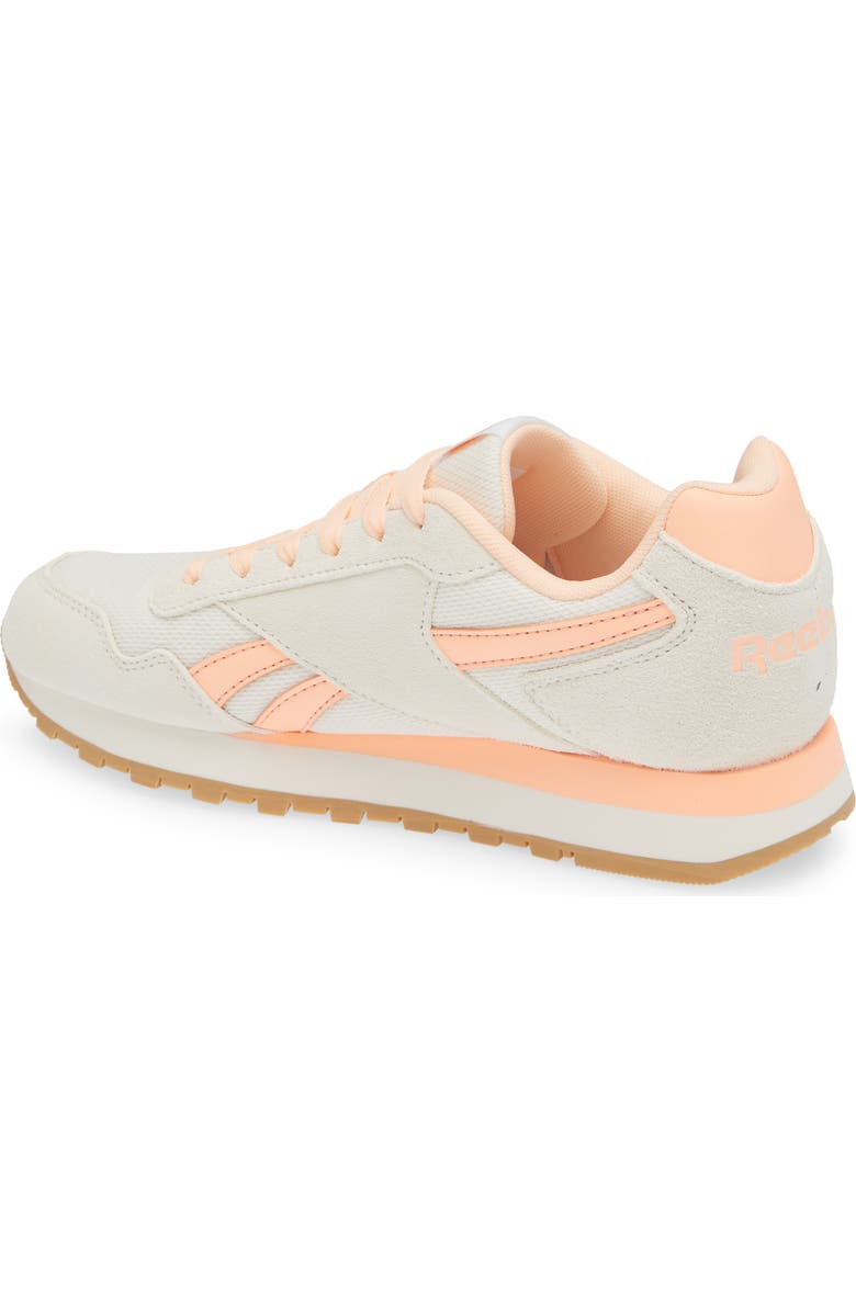Reebok Glide Sneaker, Alternate, color, Chalk/Future Peach