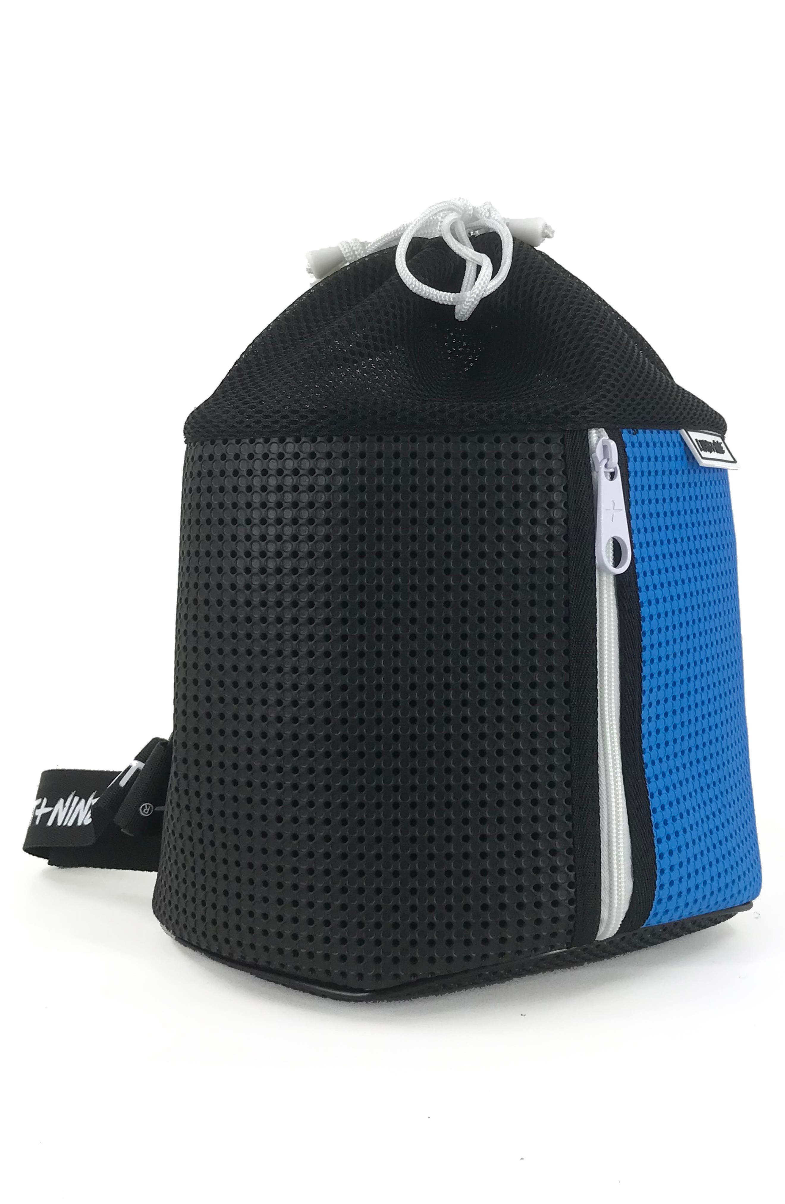 Light+Nine Kids' Sophy Electric Blue Drawstring Bag, Alternate, color, 