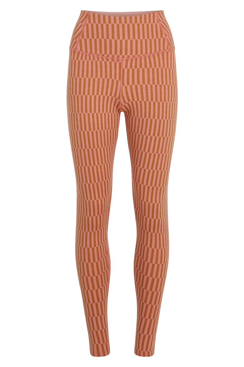 Merino Wool 260 Vertex Leggings, Alternate, color, TRAIL/ ACID PINK/ J