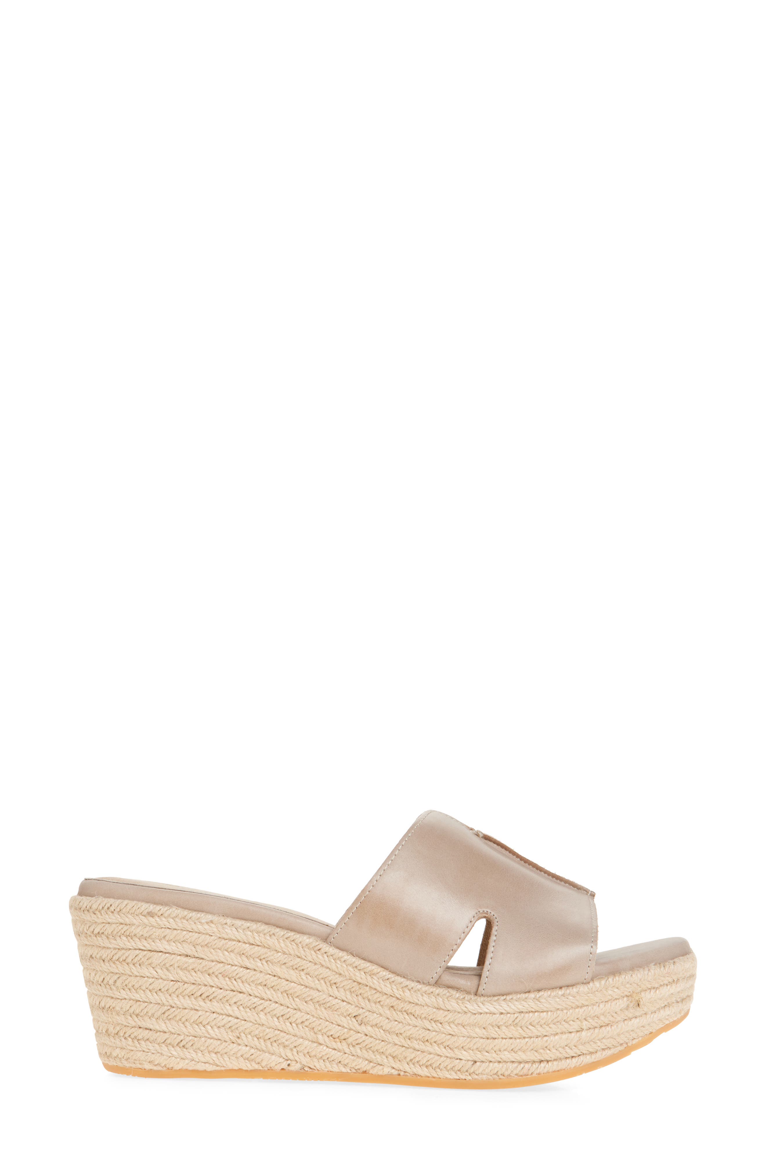 Chocolat Blu Willena Espadrille Platform Sandal, Alternate, color, Taupe Leather