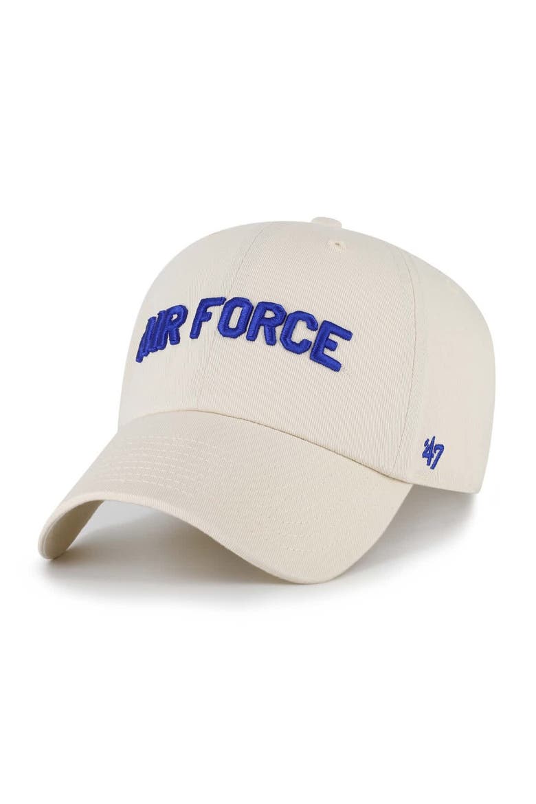 Men's '47 Sand Air Force Falcons Clean Up Adjustable Hat, Main, color, Sand