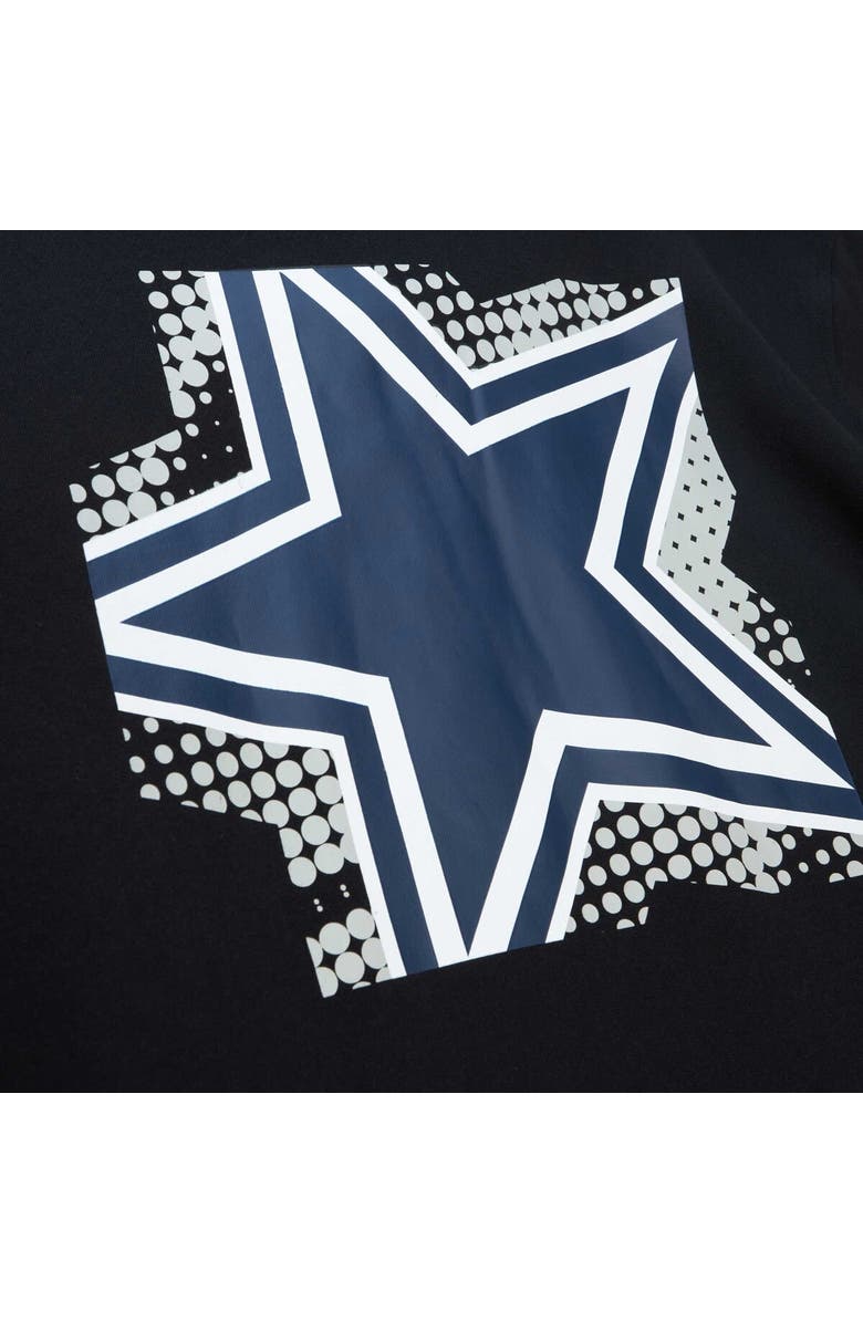Mitchell & Ness Men's Mitchell & Ness Black Dallas Cowboys Gridiron Classics Big Face 7.0 Pullover Hoodie, Alternate, color, Black