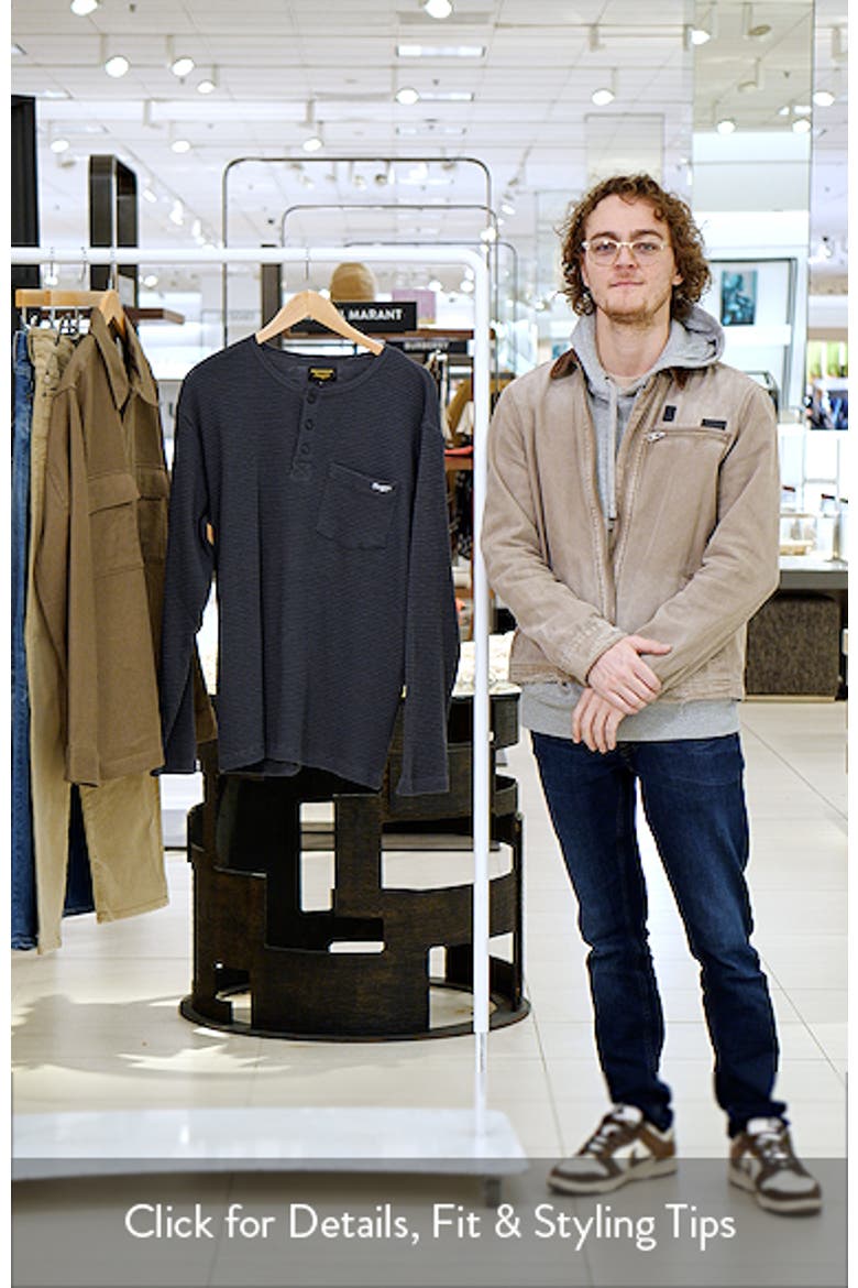 Sawpit Long Sleeve Cotton Thermal Henley video
