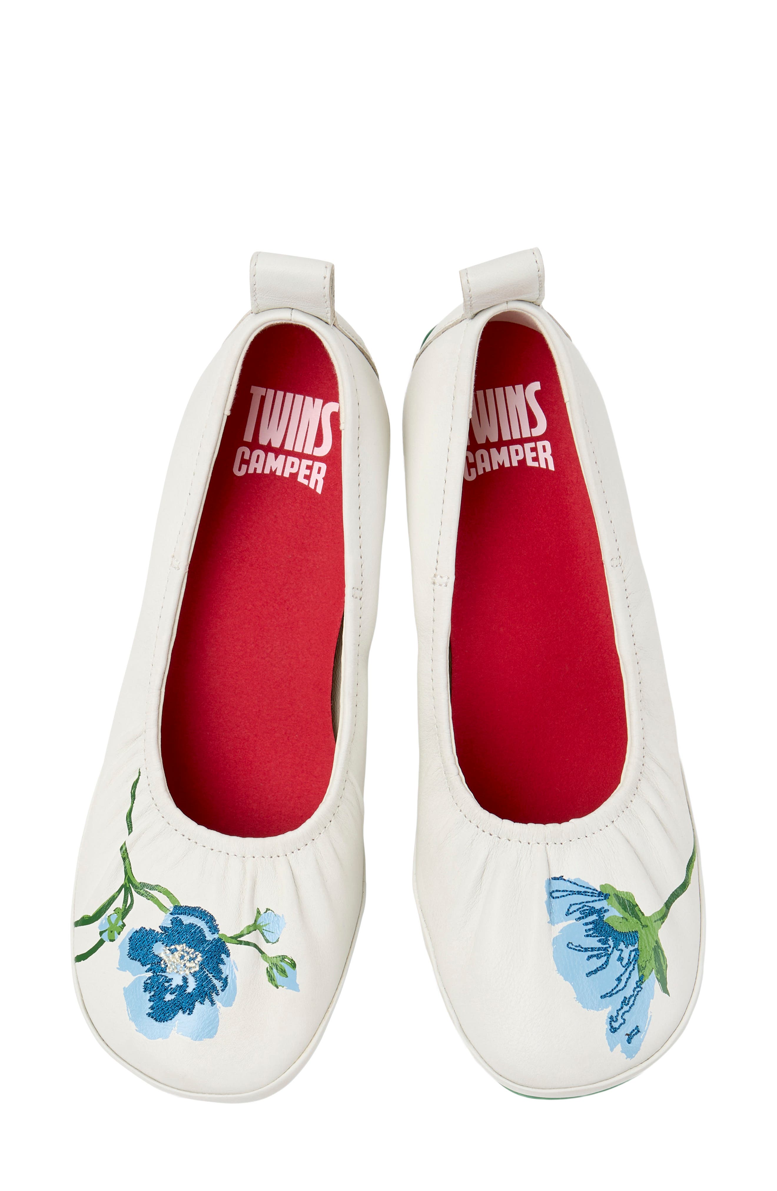 Twins Leather Pump, Alternate, color, WHITE NATURAL