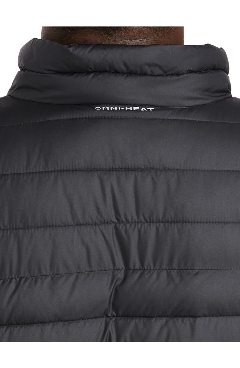 Columbia Big & Tall Powder Lite Quilted Vest, Alternate, color, Black