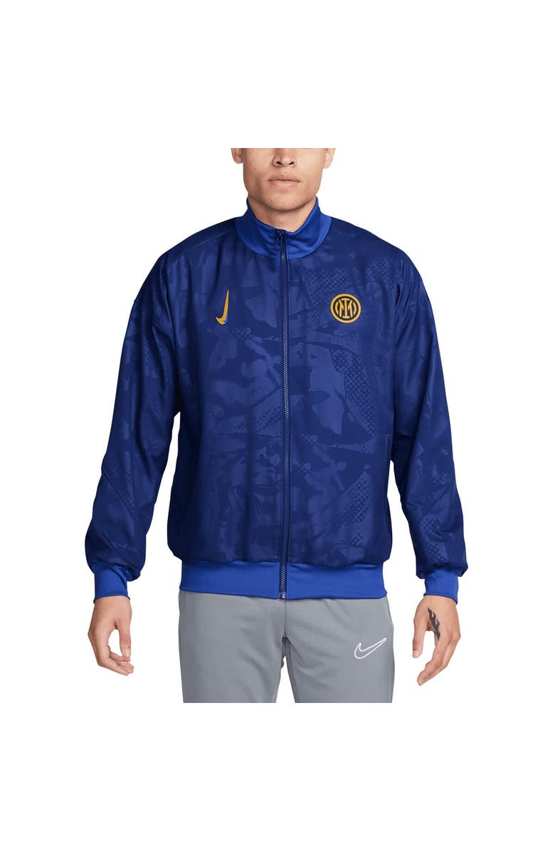 Nike Men's Nike Blue Inter Milan 2024/25 Third Strike Anthem Full-Zip Jacket, Alternate, color, Blue