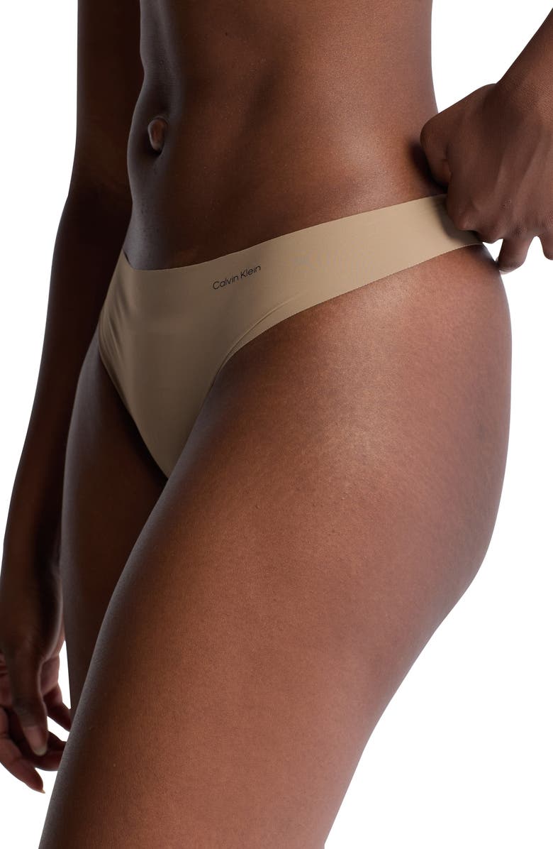 Calvin Klein Invisibles Thong, Alternate, color, 