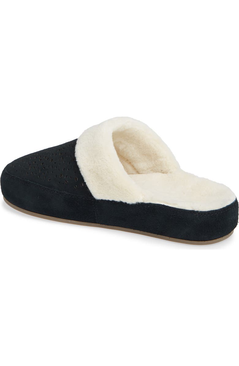 Vionic Leona Faux Fur Lined Slipper, Alternate, color,